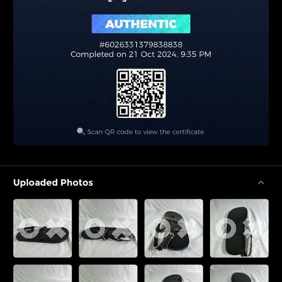 LOUIS VUITTON Black Leather Mens Thong Strappy Sandals Italy Marked as 12 - 13US - Picture 2 of 12